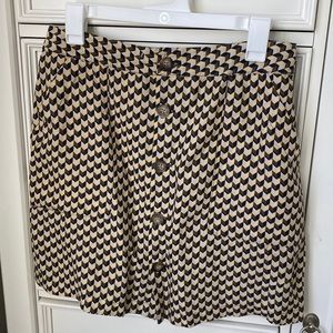 Button down skirt